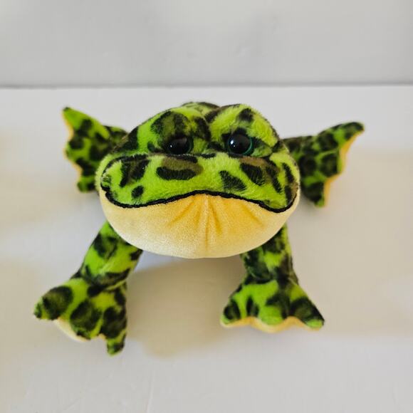 Lot of 5 Frogs Kellog's Nickelodeon Kermit Y2k Vintage Plush Stuffed Animal Gift - Picture 7 of 8